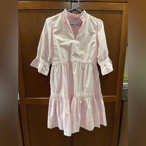 Gretchen Scott Designs Pink Striped Dress